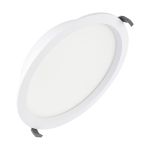 Ledvance LED Downlight Comfort Opal Aluminium Valkoinen 42W 5000lm 180D - 930-940 CCT | 265mm - Aukko 250mm - IP44 - Najlepsze Renderowanie Kolorów - Zigbee Ściemnianie 