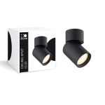 D'Lite Sufit Spot Clio Czarny Uchylny| Nadaje Się Do 1x GU10
