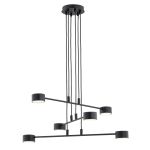 Emibig Lampa Wisząca Modus Stal Czarny | Nadaje Się Do 6x GX53 - Max 12W