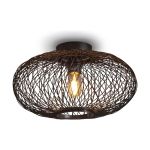 Good&Mojo Lampa sufitowa Cango Bambus Czarny | Nadaje Się Do 1x E27 
