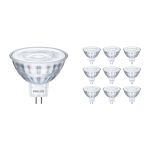 Opakowanie 10x Philips Corepro LED Spot GU5.3 MR16 4.4W 345lm 36D - 827 Bardzo Ciepła Biel | Zamienne 35W