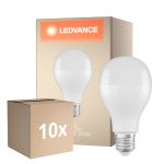 Opakowanie 10x Ledvance Classic LED E27 Gruszka Matowy 20W 2452lm - 827 Bardzo Ciepła Biel | Ściemnianie - Zamienne 150W