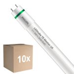 Opakowanie 10x Philips Rura LED T8 MASTER (EM/Mains) Ultra Efficiency 11.9W 2500lm - 840 Zimna Biel | 120cm - Zamienne 36W