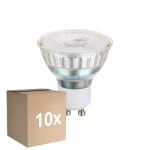 Opakowanie 10x Eglo LED Spot GU10 PAR16 2.5W 450lm 38D - 830 Ciepła Biel | Zamienne 64W