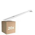 Opakowanie 20x Noxion Belka Click LED T8 | Nadaje Się Do 2x60cm Rura LED