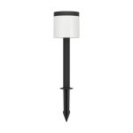 Eglo Kolec Światło Pantete Solar Czarny 7W 830lm - 830 Ciepła Biel | IP65 - Czujnik Ruchu