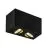 SLV Triledo Dwojako Lampa sufitowa Aluminium Czarny 14W 1300lm 38D - 830 Ciepła Biel