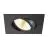SLV New Tria 68 Spot Aluminium Czarny Plac 11W 700lm 38D - 918-930 Dim To Warm | Aukko 68mm - Najlepsze Renderowanie Kolorów