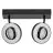 Ledvance LED Decor Spot Saturn Plastikowy Czarny 21W 440lm - 830-842-865 CCT