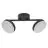 Ledvance LED Decor Spot Moon Stal Czarny 10W 560lm - 830 Ciepła Biel