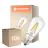 Opakowanie 10x Ledvance Classic LED Edison E27 Gruszka Włókno Przezroczysty 3.8W 806lm - 827 Bardzo Ciepła Biel | Zamienne 60W