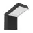 Eglo Światło Ścienne Grottazzolina Aluminium Czarny 10W 1280lm - 830 Ciepła Biel | IP65