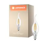 Ledvance Classic LED E14 Świeca Włókno Przezroczysty 3.4W 470lm - 827 Bardzo Ciepła Biel | Zamienne 40W