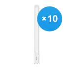 Opakowanie 10x Philips Corepro PL-L LED 16.5W 2100lm - 865 Światło Dzienne | 4-Piny - Zamienne 36W