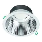 Philips LED Downlight Coreline DN142B Aluminium Valkoinen 19.2W 2300lm 60D - 840 Zimna Biel | Aukko 200mm - IP54 - UGR